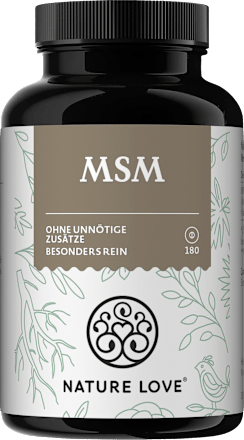MSM mit Vitamin C Tabletten 180 St Nature Love