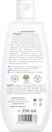 Baby & Kinder Badezusatz Pflegebad PAEDIPROTECT