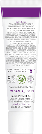 Sonnencreme Gesicht LSF 50 PAEDIPROTECT