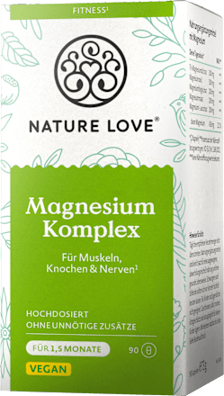 Magnesium Komplex Kapseln  Nature Love