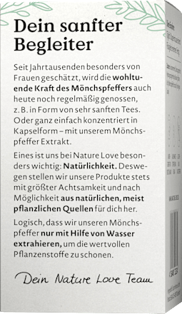 Mönchspfeffer Kapseln Nature Love