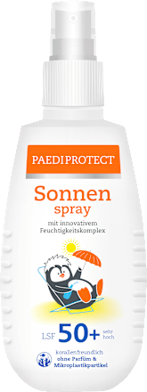 Sonnenspray Feuchtigkeit LSF 50 + PAEDIPROTECT