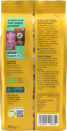 Knuspermüsli Banana Bread koawach