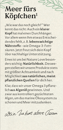 Omega-3 vegan Kapseln 45 St Nature Love