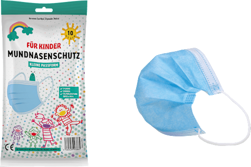 Medizinischer Mundschutz für Kinder BN+K med