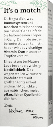 Vitamin D3 & K2 Tropfen Nature Love