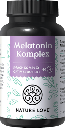 Melatonin Komplex Kapseln 60 St Nature Love