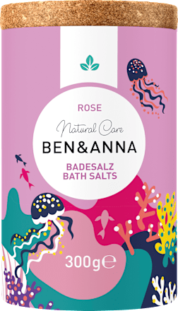 Badesalz Rose BEN&ANNA