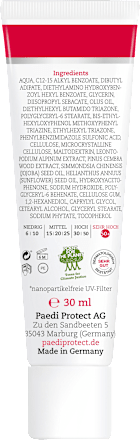 Sonnencreme Alpin mit Kälteschutz, LSF 50+ PAEDIPROTECT
