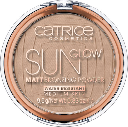 Sun Glow Matt Bronzing kompaktni puder – 030 Medium Bronze CATRICE
