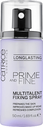 Prime and Fine Multitalent spray pentru fixarea machiajului CATRICE