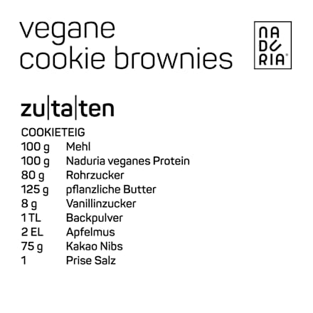 Proteinpulver Hanf, Macadamia & Mandel, ungesüßt, vegan Naduria