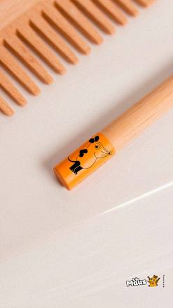 Zahnbürste Kinder Bambus "Die Sendung mit der Maus", ab 3 Jahren Hydrophil