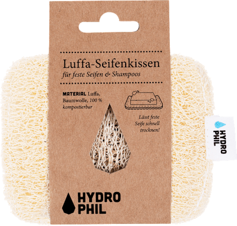 Luffa-Seifenablage  Hydrophil