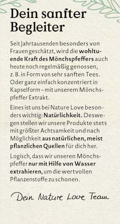 Mönchspfeffer Kapseln 90 St Nature Love