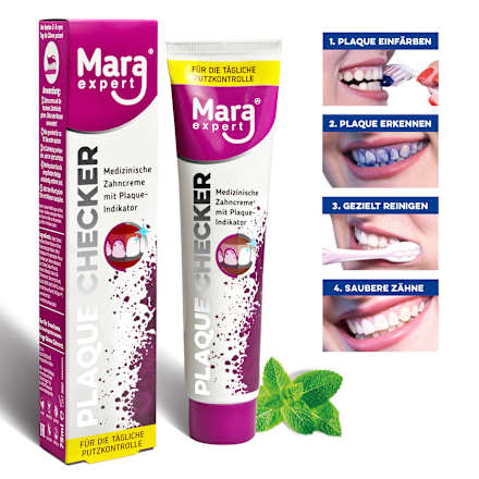 Zahnpasta Plaque Checker Mara