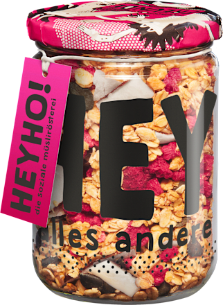 Knuspermüsli Bio Hafer-Granola mit Früchten Frühsportfreunde HEYHO!
