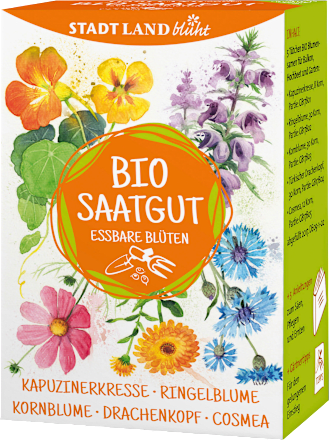 Saaten, Essbare Blüten Stadt Land blüht