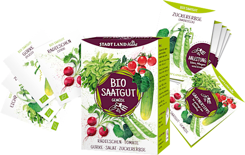 Saaten, Gemüse Stadt Land blüht