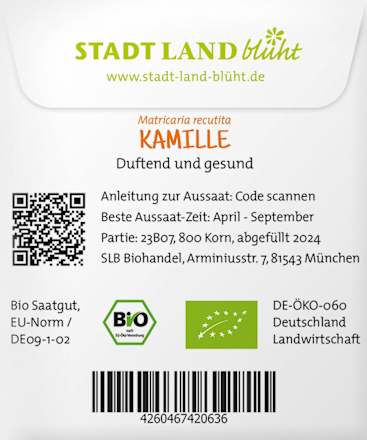 Saaten, Kamille Stadt Land blüht