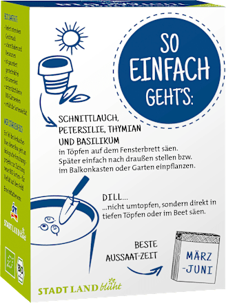 Saaten, Kräuter Stadt Land blüht