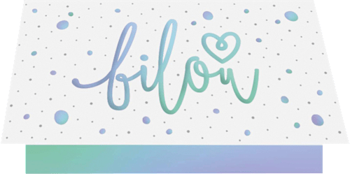 Geschenkset Dreamy Rainbow Mini-Duschschäumen 5tlg  bilou