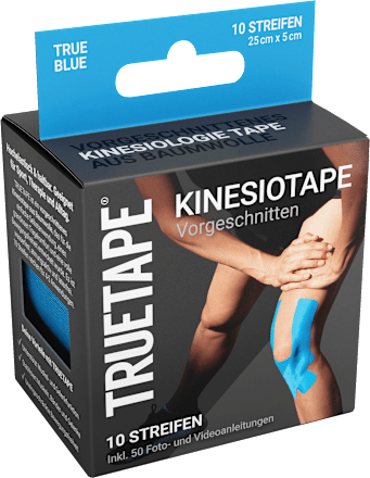 Kinesiotape vorgeschnittene 10 Streifen Rolle Truetape