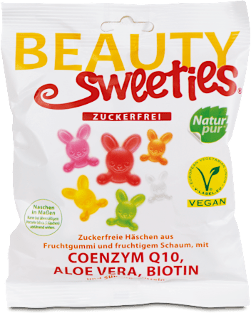 Ovocné želé zajkovia bez cukru Beauty Sweeties