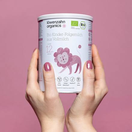 Folgemilch auf Vollmilchbasis, ab dem 12. Monat Löwenzahn Organics