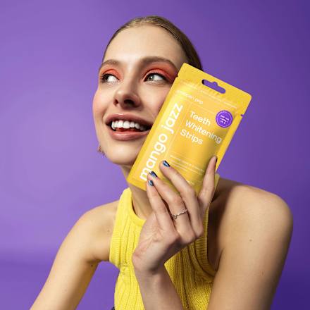 Bleaching Teeth Whitening Strips Mango Jazz smilepen pop