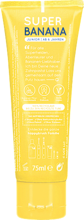Junior Zahnpasta Super Banana Minions happybrush