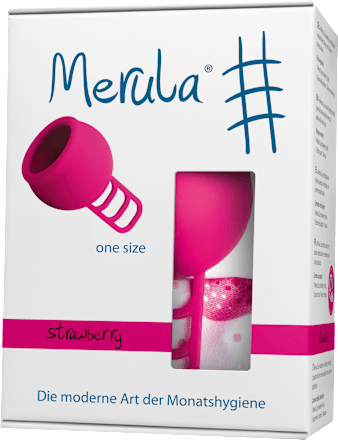 Menstruationstasse pink Merula