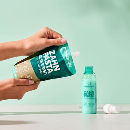 Zahnpasta Rundumschutz Nachfüllbeutel happybrush