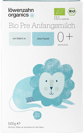 Anfangsmilch Pre von Geburt an Löwenzahn Organics