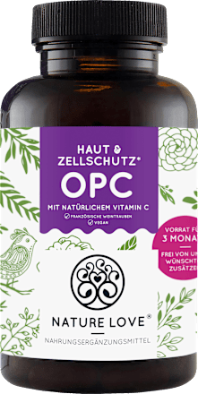 OPC Traubenkernextrakt Kapseln 180 St. Nature Love