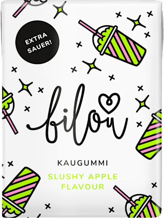 Kaugummi Slushy Apple Flavour bilou