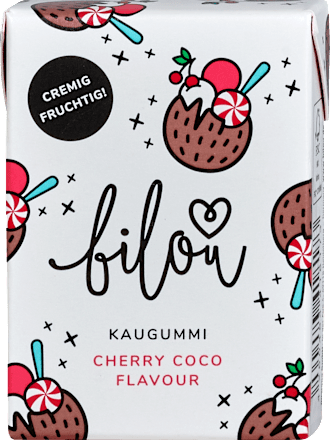 Kaugummi Cherry Coco Flavour bilou