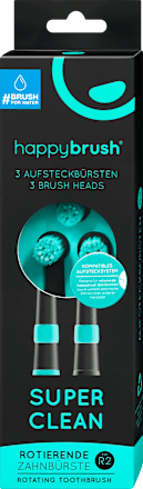 Aufsteckbürsten Super Clean Typ R2 happybrush