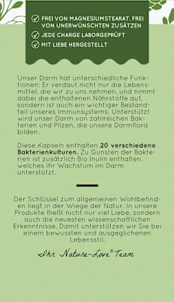 Probiona Kulturenkomplex Kapseln 180 St. Nature Love