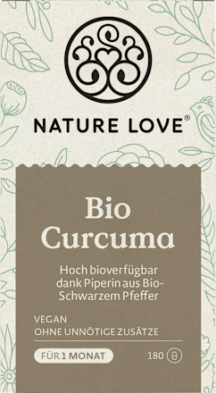 Curcuma Kapseln 180 St Nature Love