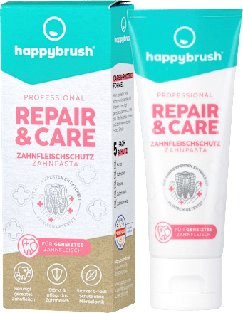 Zahnpasta Repair & Care Zahnfleischschutz happybrush