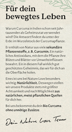 Curcuma Kapseln 180 St Nature Love