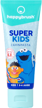 Zahnpasta Kinder Super Sesamstraße happybrush