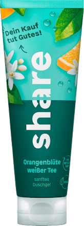 vitalisierendes Duschgel Orangenblüte & weißer Tee share