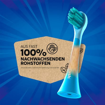 Aufsteckbürsten Kinder Eco Vibe happybrush