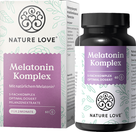 Melatonin Komplex Kapseln 60 St Nature Love