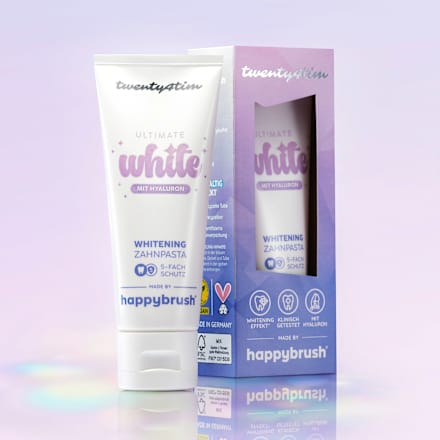 Zahnpasta Ultimate White Twenty4Tim happybrush