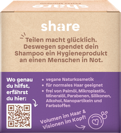 festes Shampoo Blutorange & Lavendel share