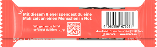 Nussriegel Schoko & Cranberry share