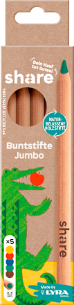Buntstifte Jumbo 5er Set by Lyra  share